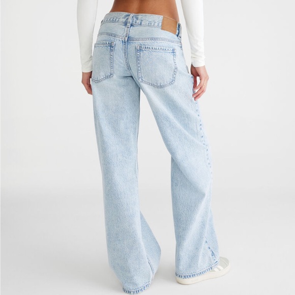 Light Blue Women's Jeans - Picture 2 of 2